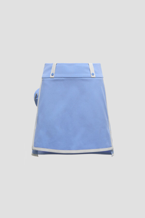 Women Golf Skirt G/Fore Blue Pleat-Pointed Skirt with Mini Ball Bag