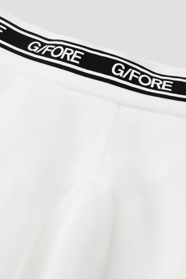 Flared Mesh Skirt G/Fore White Skirt Pleated Tennis Skirt
