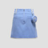 Women Golf Skirt G/Fore Blue Pleat-Pointed Skirt with Mini Ball Bag