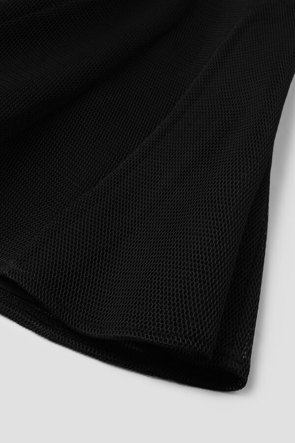 Flared Mesh Skirt G/Fore Black Pleated SKirt Tennis Skirt