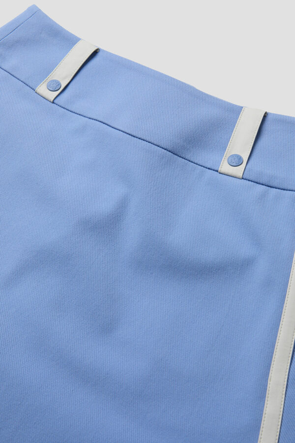 Women Golf Skirt G/Fore Blue Pleat-Pointed Skirt with Mini Ball Bag