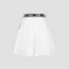 Flared Mesh Skirt G/Fore White Skirt Pleated Tennis Skirt