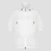 Mesh Hybrid Half Seleeves Jacket(WOMEN)