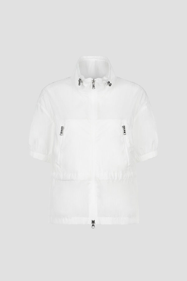 Mesh Hybrid Half Seleeves Jacket(WOMEN)
