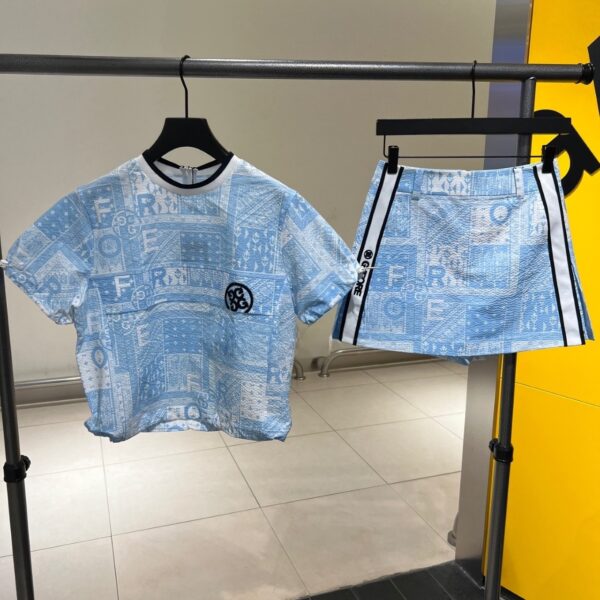G8235 SEER-SUCKER COLLAR T-SHIRT
