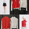 GF0110 COOL TOUCH HYBRID HALF-ZIP SWEATER(WOMEN)