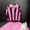 G6132 COLLAR HYBRID SWEATER(WOMEN)