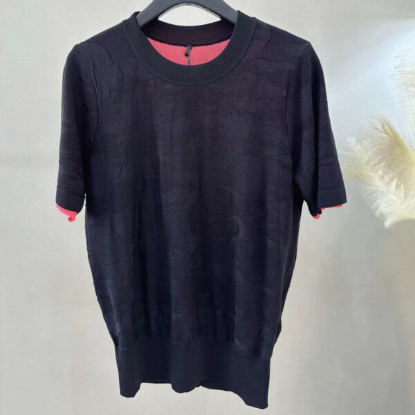 A2001 Knit Short Sleeve Shirt Women
