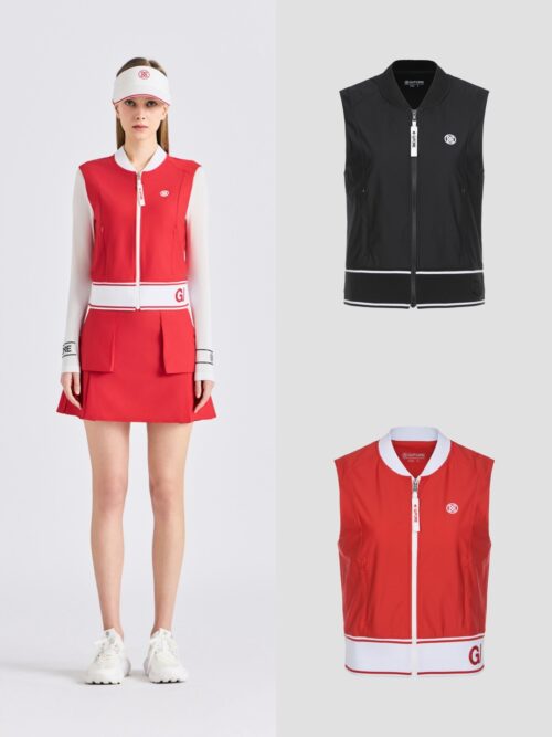 GF0060 SLEEVELESS JACKET(WOMEN)