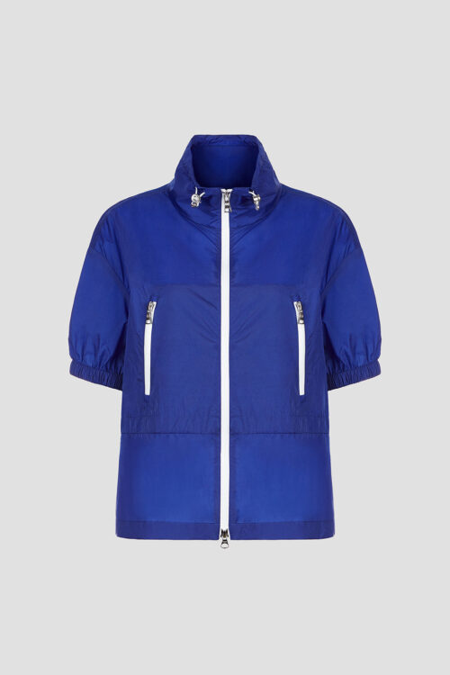 Mesh Hybrid Half Seleeves Jacket(WOMEN)