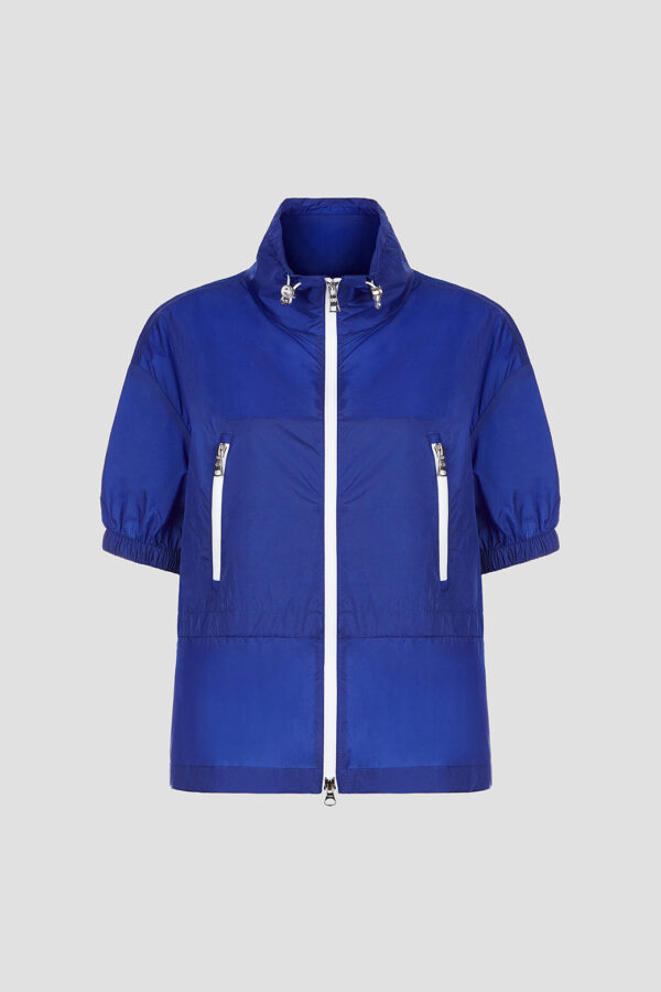 Mesh Hybrid Half Seleeves Jacket(WOMEN)