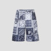 G4202 Pattern Seersurcker Shorts(MEN)