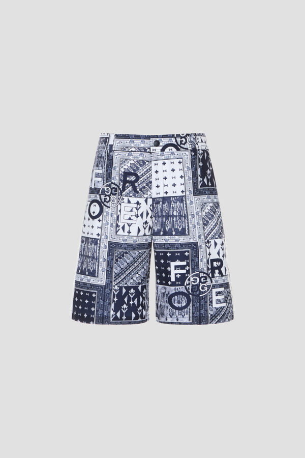 G4202 Pattern Seersurcker Shorts(MEN)