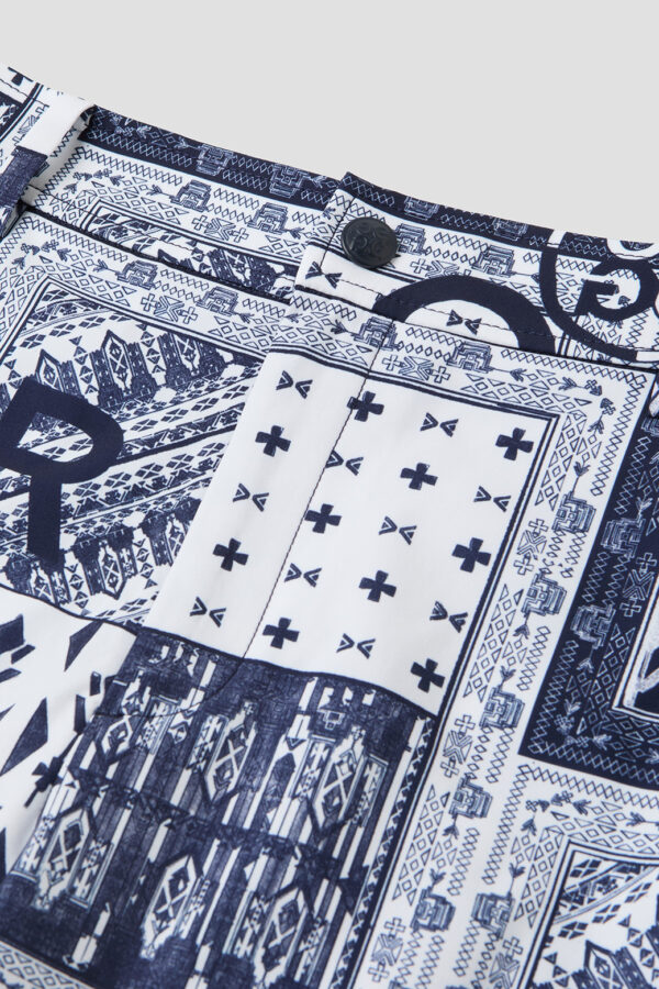 G4202 Pattern Seersurcker Shorts(MEN)