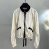 G41005 Metal Glossy Full-Zip Jacket Women
