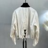 G41005 Metal Glossy Full-Zip Jacket Women