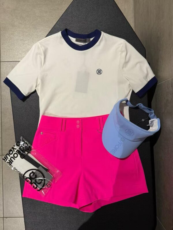 G2508 Woman Pink Short Pants