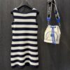 GF0330 STRIPED KNIT DRESS(WOMEN)