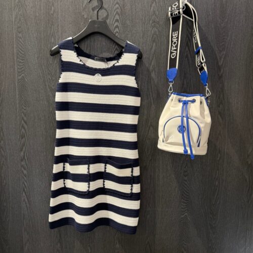 GF0330 STRIPED KNIT DRESS(WOMEN)