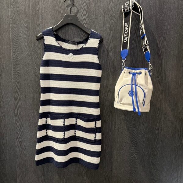 GF0330 STRIPED KNIT DRESS(WOMEN)