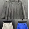 G40116 PLEATED WRAP SKORT(WOMEN)