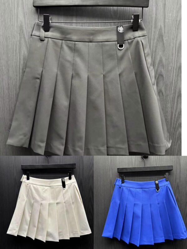 G40116 PLEATED WRAP SKORT(WOMEN)