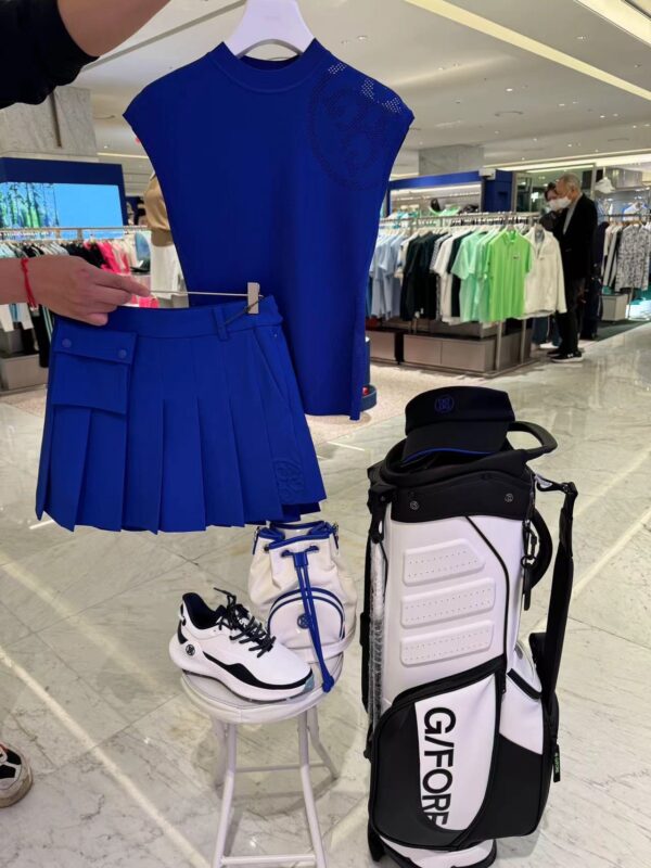 G40116 PLEATED WRAP SKORT(WOMEN)